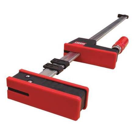 BESSEY 12" Parallel Clamp Wood Handle and 3-1/4" Throat Depth
