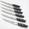 Chicago Cutlery knives bring professional quality to the home chef, with precision sharpness and outstanding durability. The stainless steel blades are strong and resist corrosion and stains. And these Clybourn knives have beautiful, stainless steel handl