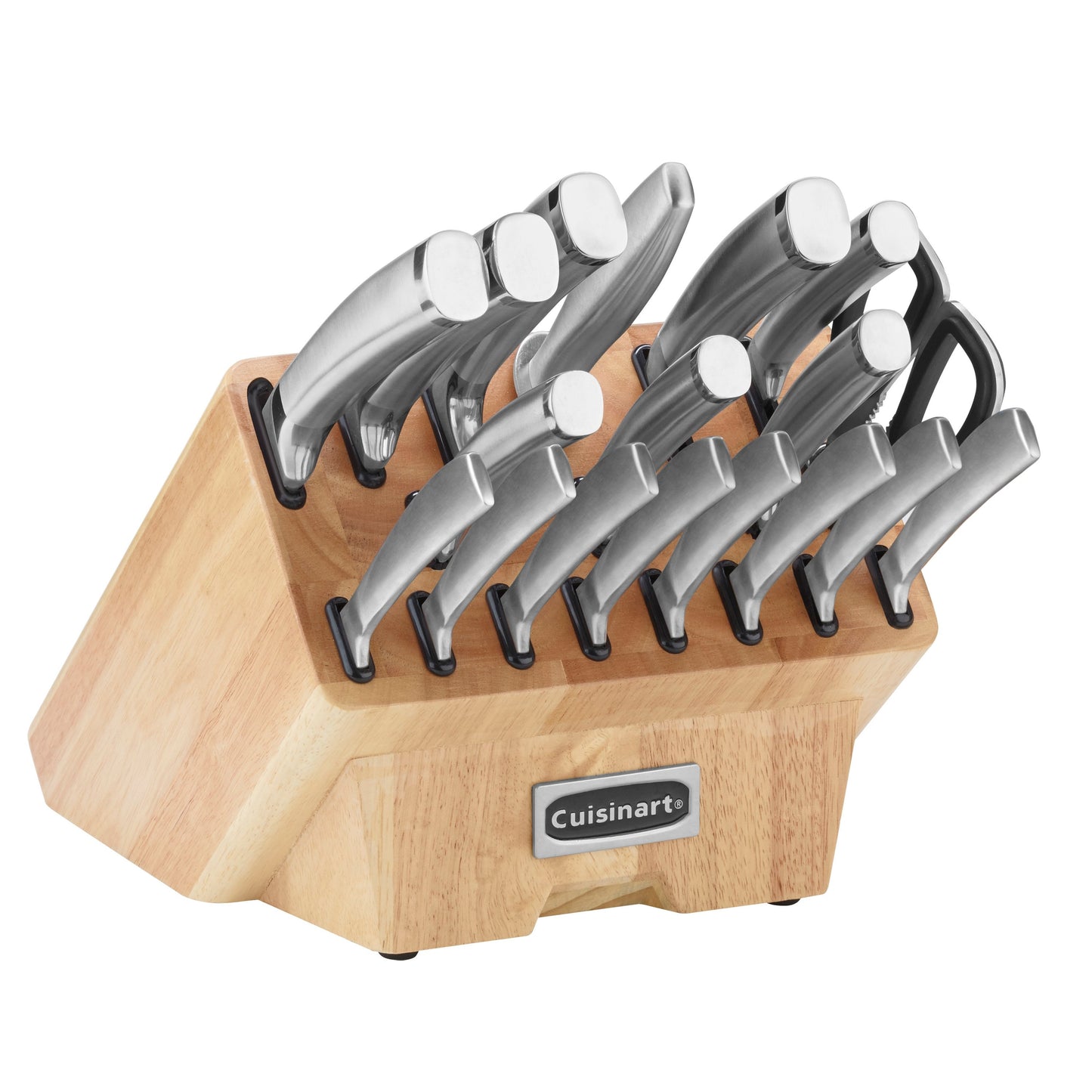 The Normandy Collection 19 Piece Cutlery Block Set is a beautiful range that brings style to any kitchen. Cuisinart® adds innovative lines, looks, and textures to its expanding collection of cutlery block sets. New blade surfaces, unique textured handles,