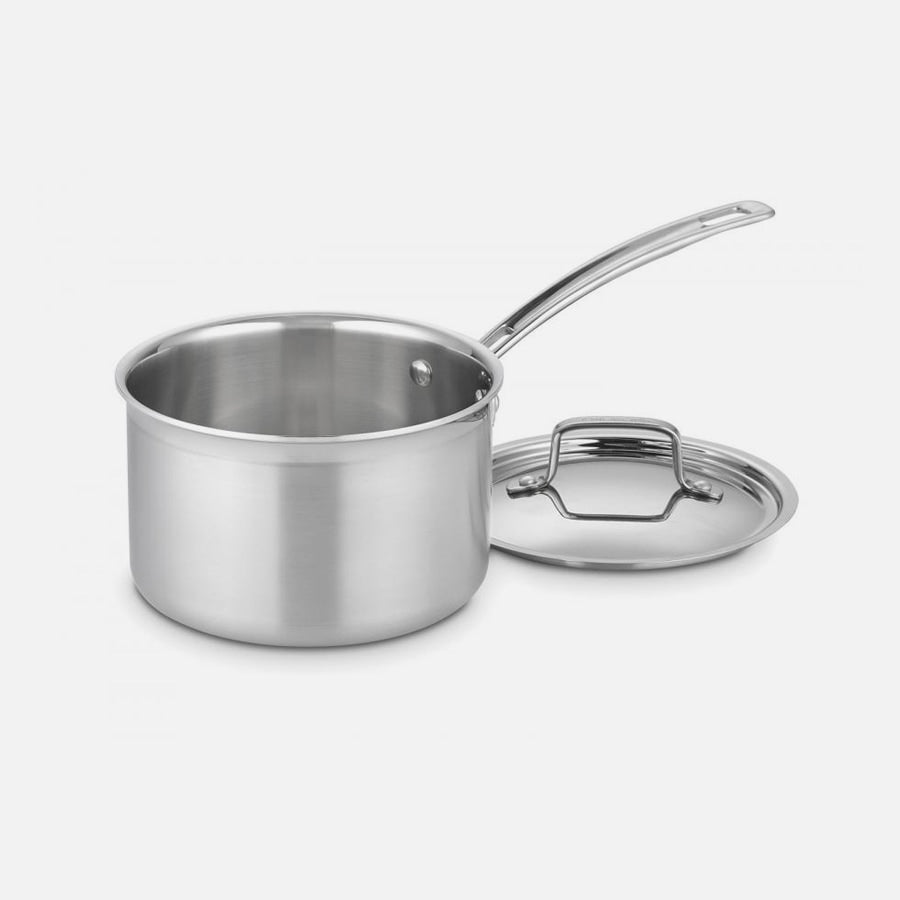 No other piece of cookware performs with the versatility of the Cuisinart庐 MultiClad Pro Stainless saucepan. Whether you're preparing a delicate hollandaise sauce, steaming savory wild rice or simmering a hearty soup, no other piece of cookware offers mor