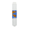 The Q-Series filter, manufactured by Omnipure, is an easy-to-install replacement cartridge that twists right into a permanent head. The Q5633 GAC filter uses granular activated carbon to reduce chlorine, taste and odor making it ideal for pre- or post RO