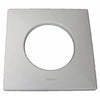 5 3/4" hole.
Dimensions: 10 1/4" x 10 1/4".
Color = White.
Material = Plastic.
Grille with 2 sets of Springs, fits all revisions.
Broan/Nutone Replacement Parts