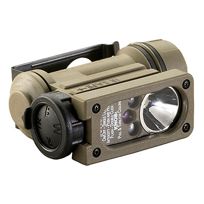Streamlight 14513 Sidewinder Compact II Military Model Angle Head Flashlight, Headstrap and E-Mount Kit - 47 Lumens